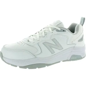 857 Womens Leather Lace Up Walking Shoes
