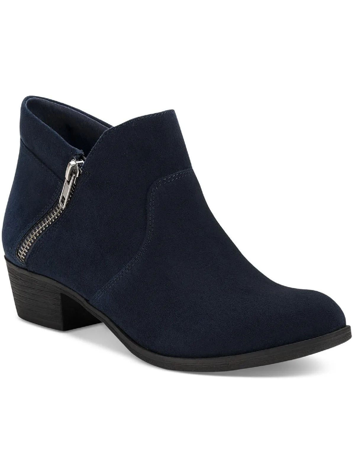 Abby Womens Faux Leather Ankle Ankle Boots