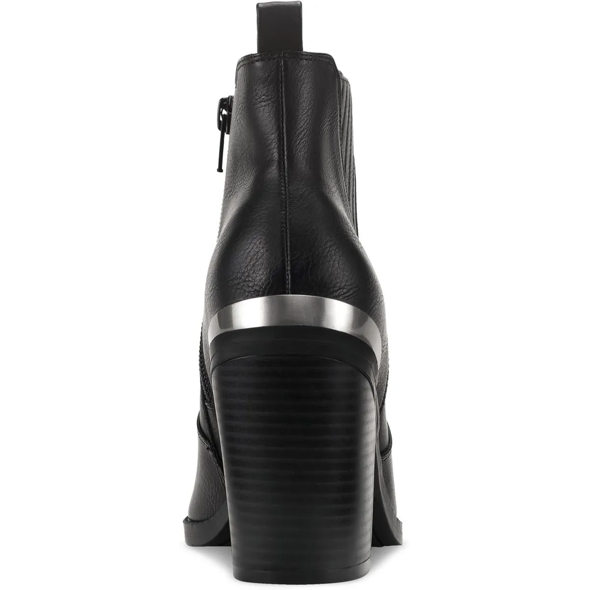 Abiigail Womens Faux Leather Pointed Toe Ankle Boots