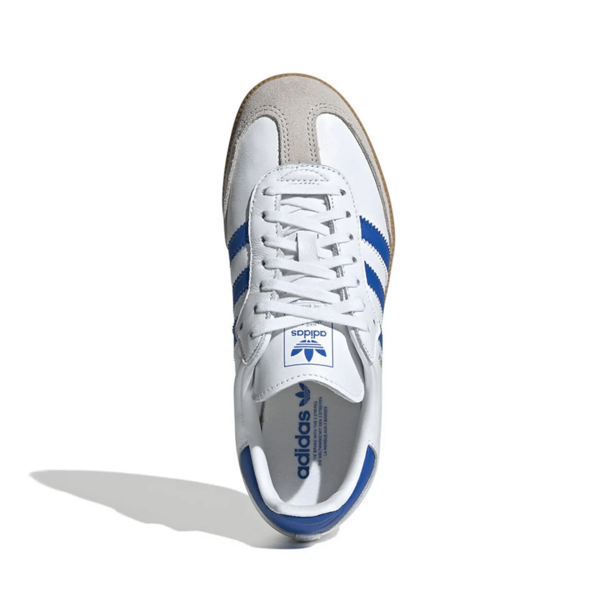 Adidas Kid's (Grade School) Samba OG Cloud White/Blue/Gum