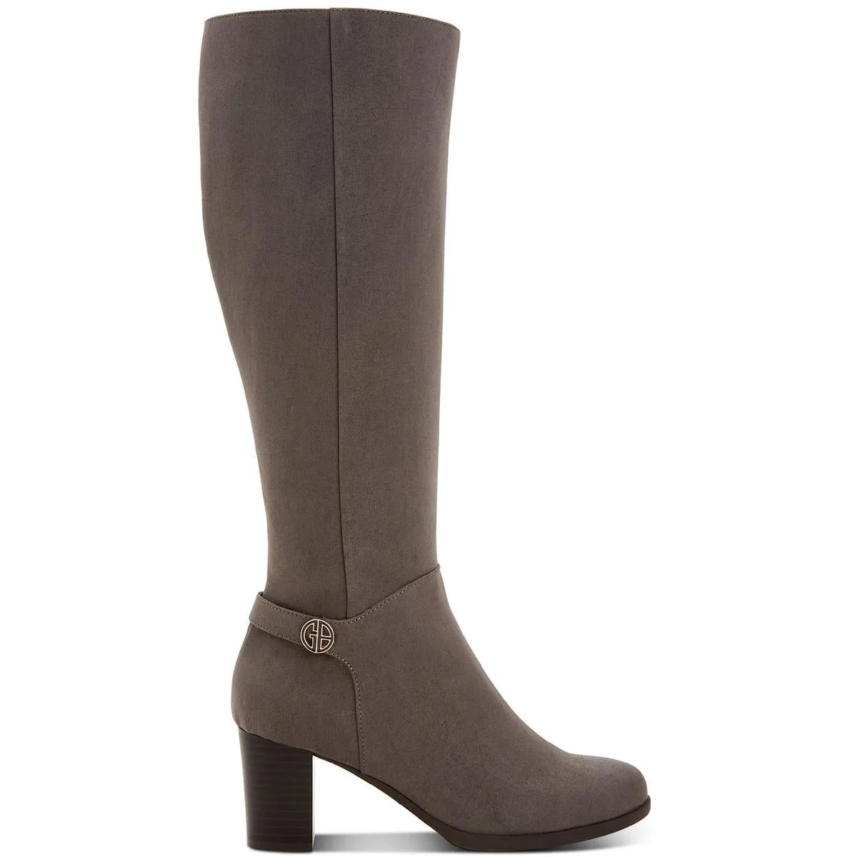 Adonnys Womens Leather Tall Knee-High Boots