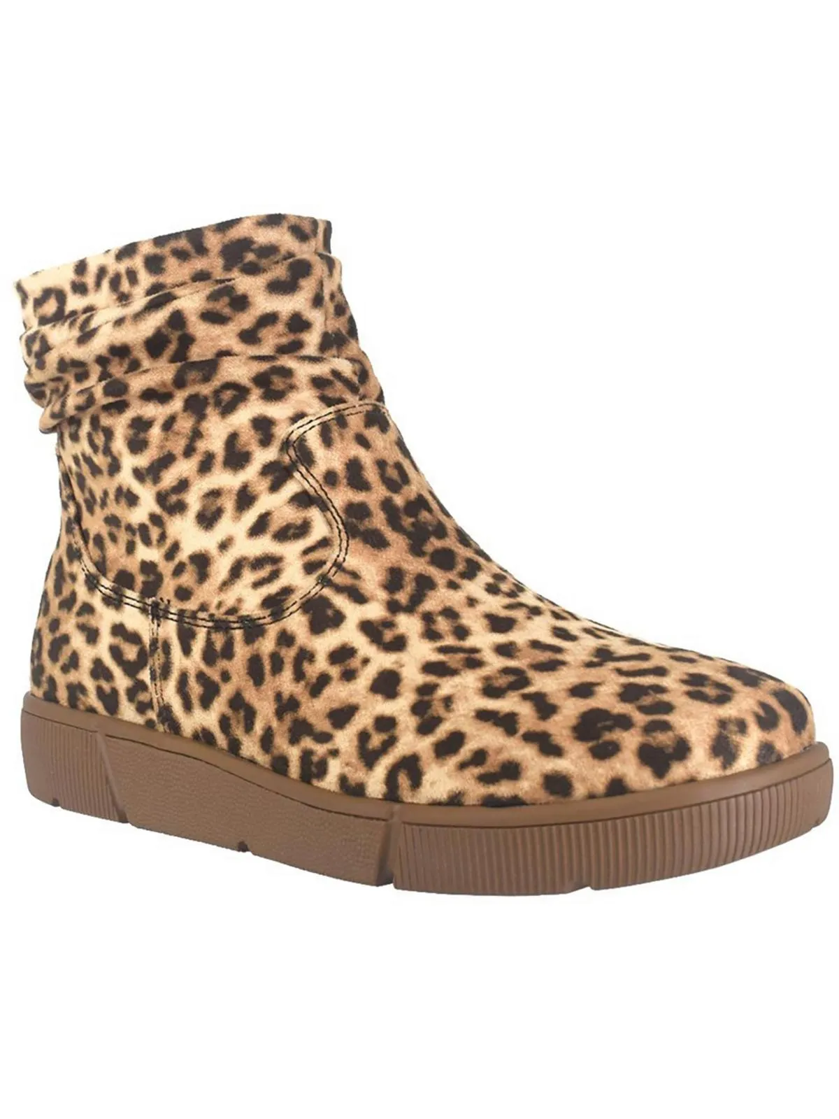 Adora Womens Pull On Srunch Ankle Boots