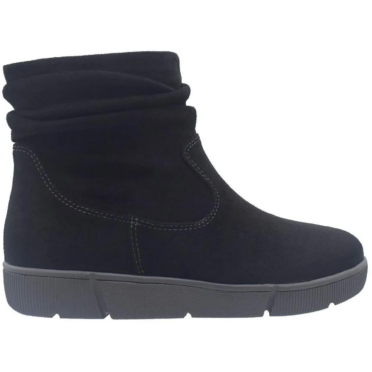 Adora Womens Pull On Srunch Ankle Boots