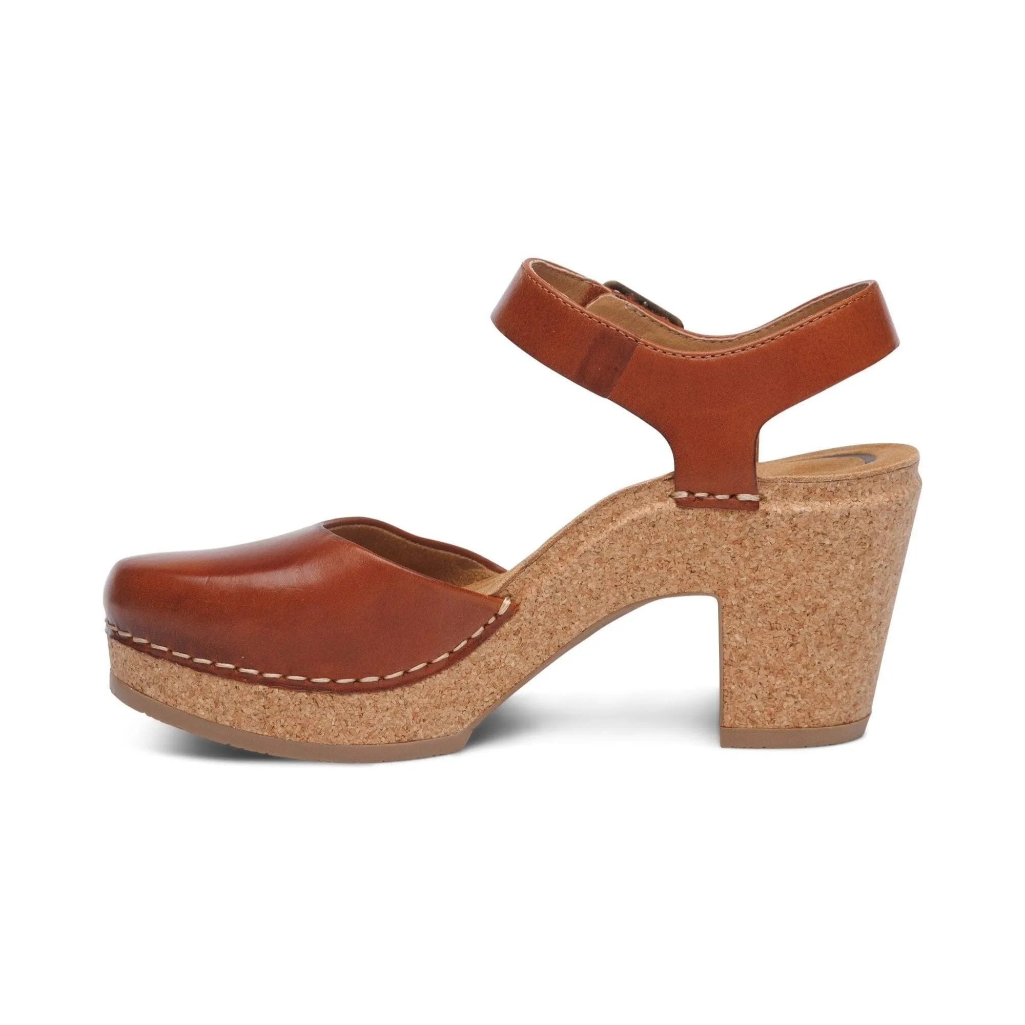 AETREX FINLEY CLOSED TOE HEEL