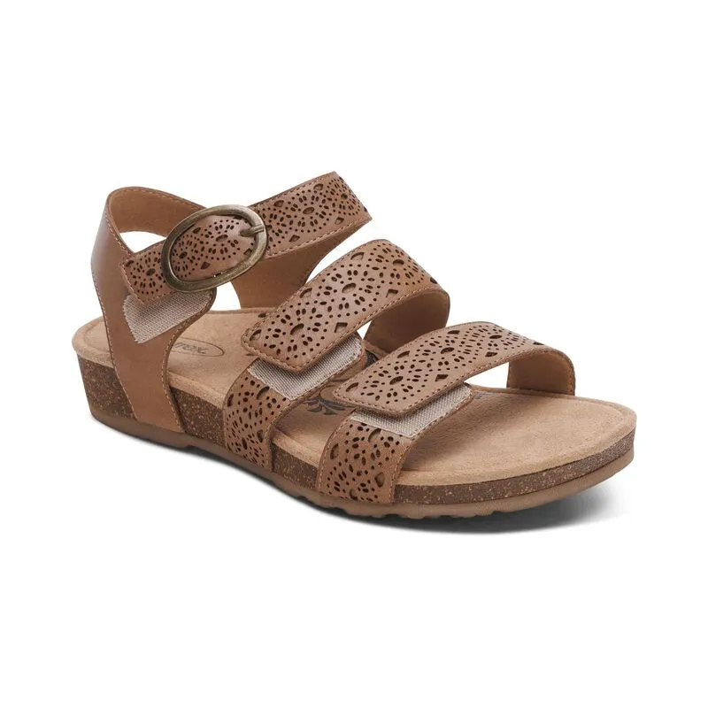 AETREX LILLY TAUPE CUTOUT