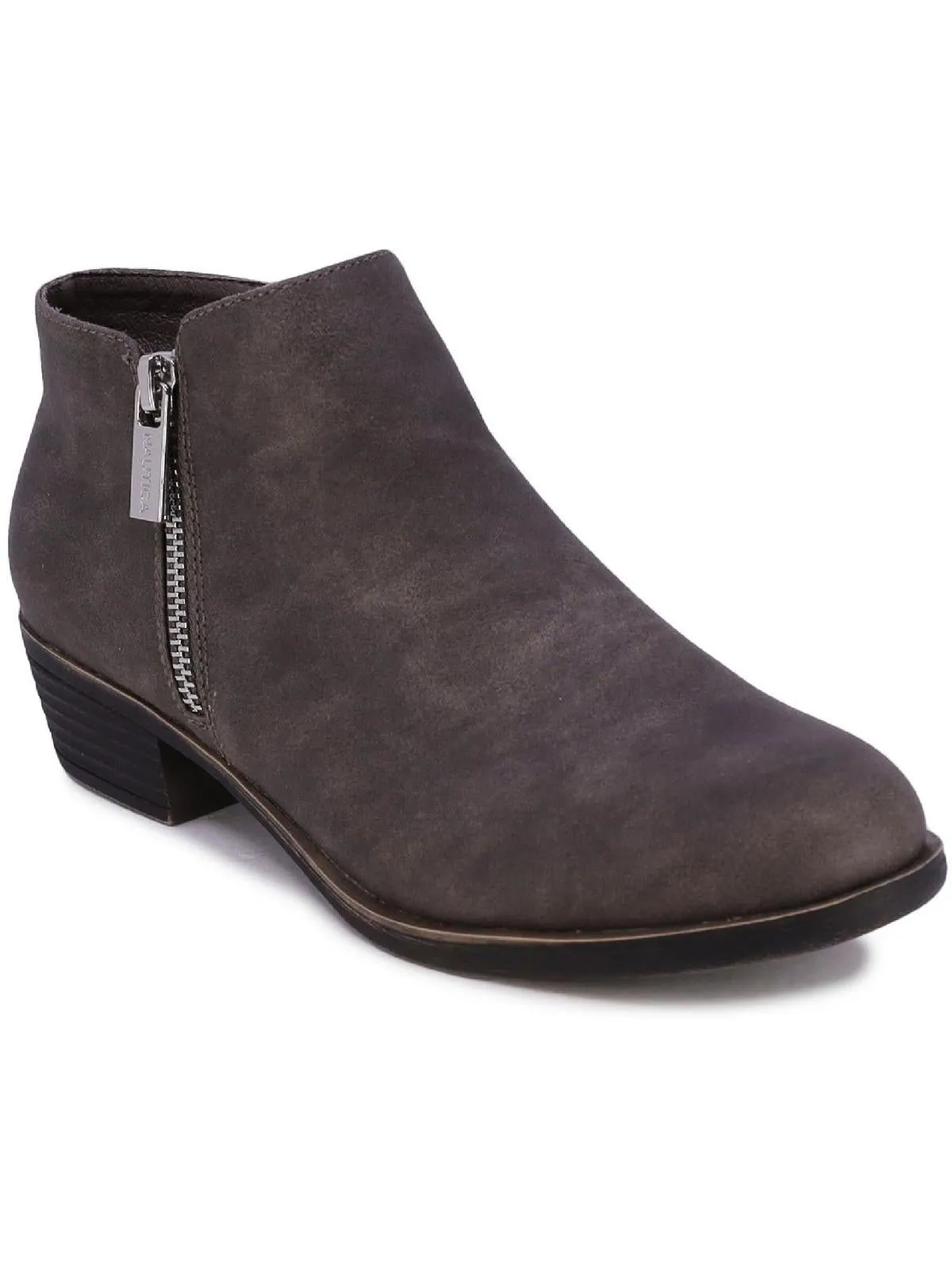 Alara Womens Faux Leather Ankle Shooties