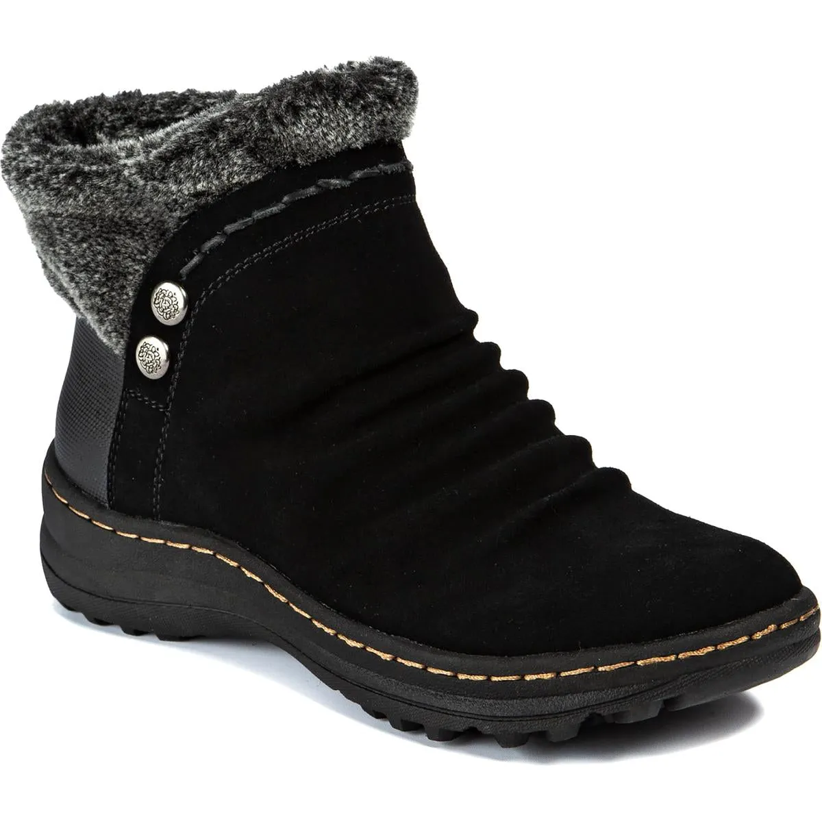 Alick Womens Faux Fur Cold Weather Winter Boots