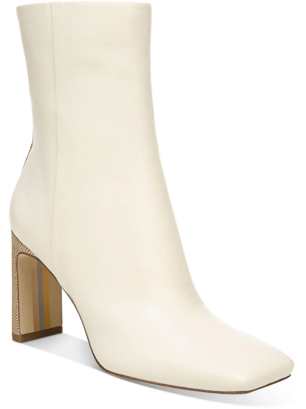 Anika Womens Leather Mid-Calf Boots