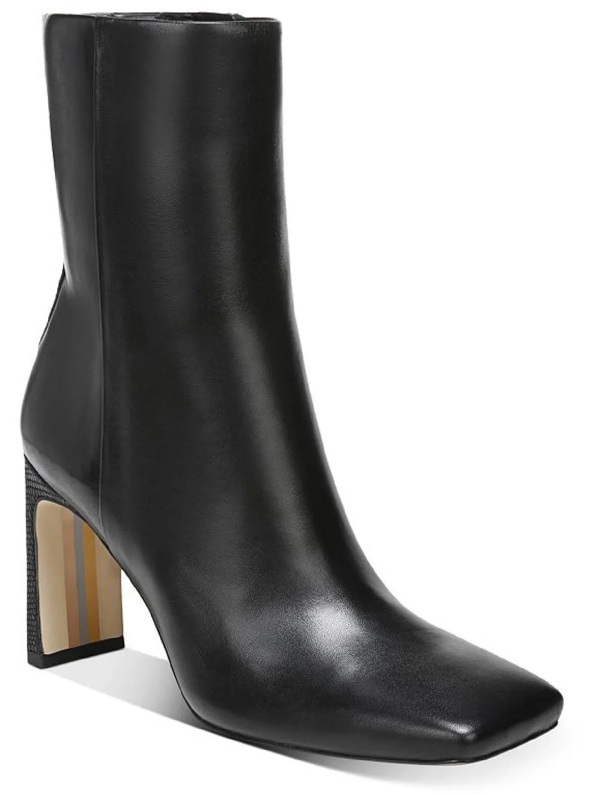 Anika Womens Leather Mid-Calf Boots