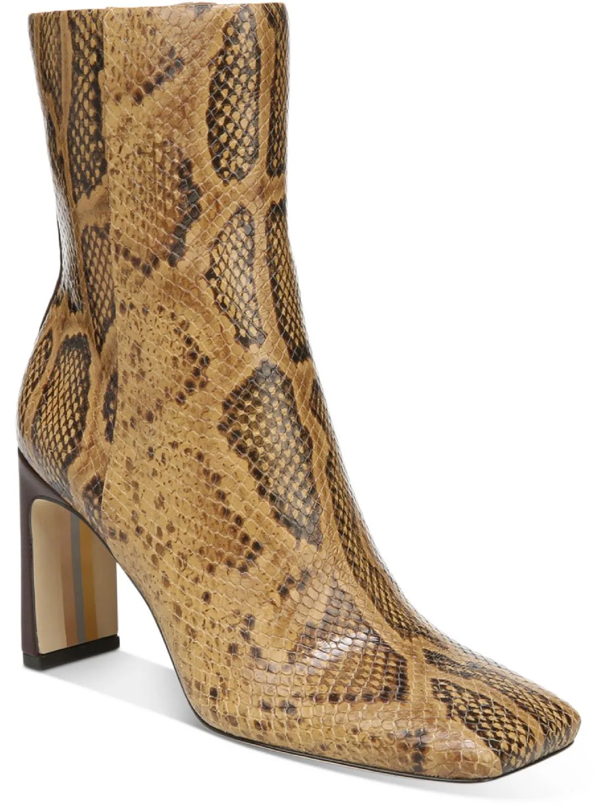 Anika Womens Leather Mid-Calf Boots