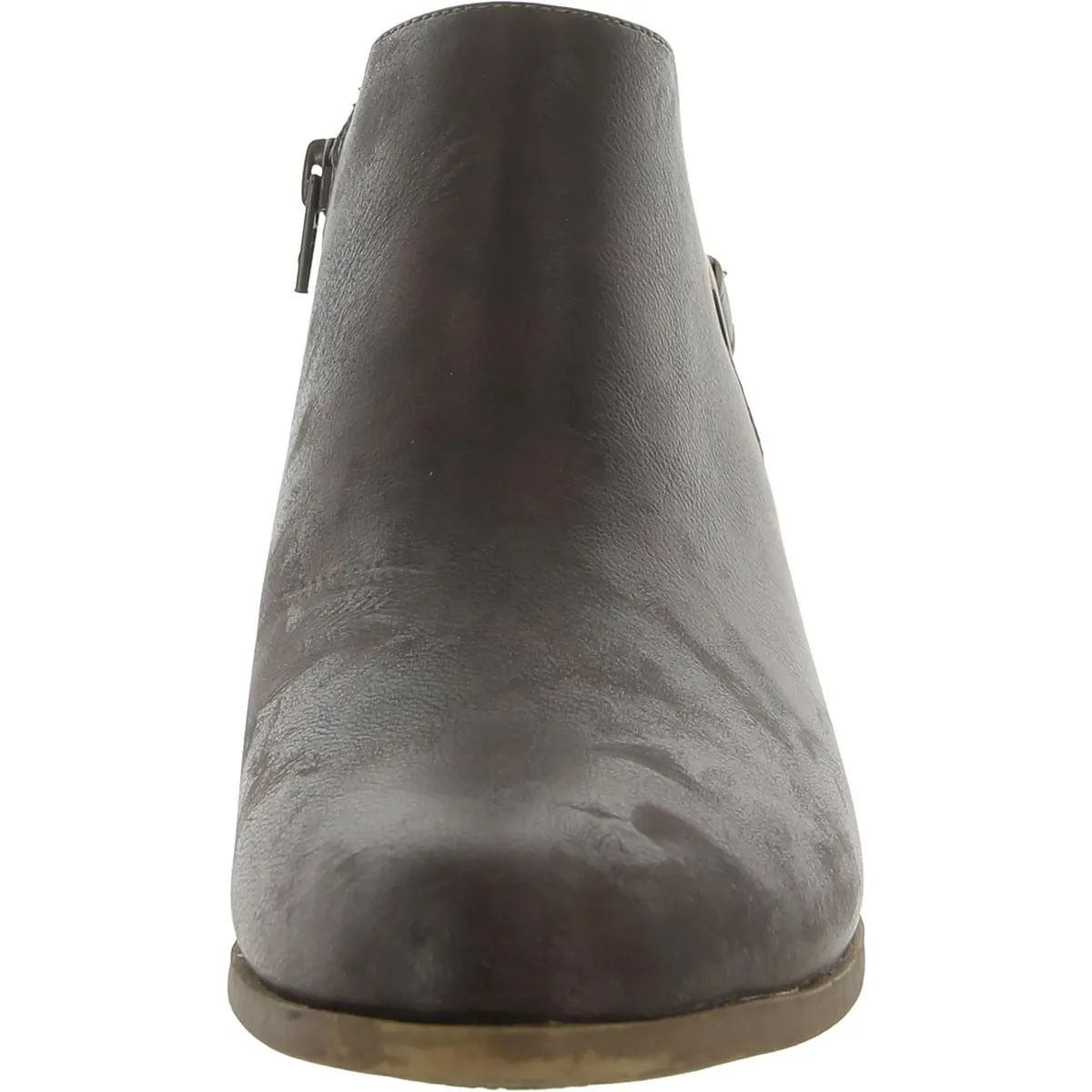 Antonia  Womens Faux Leather Comfort Booties