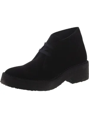 Arisa Desert Womens Suede Lace Up Ankle Boots