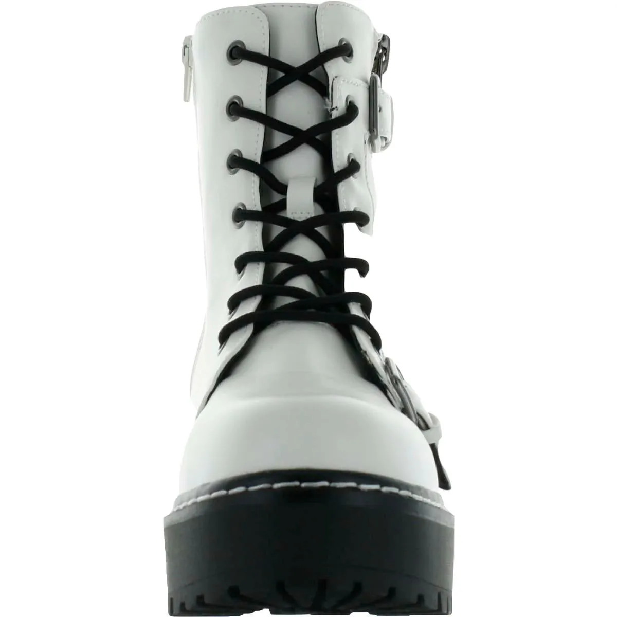 Arriele Womens Double Zipper Ankle Ankle Boots