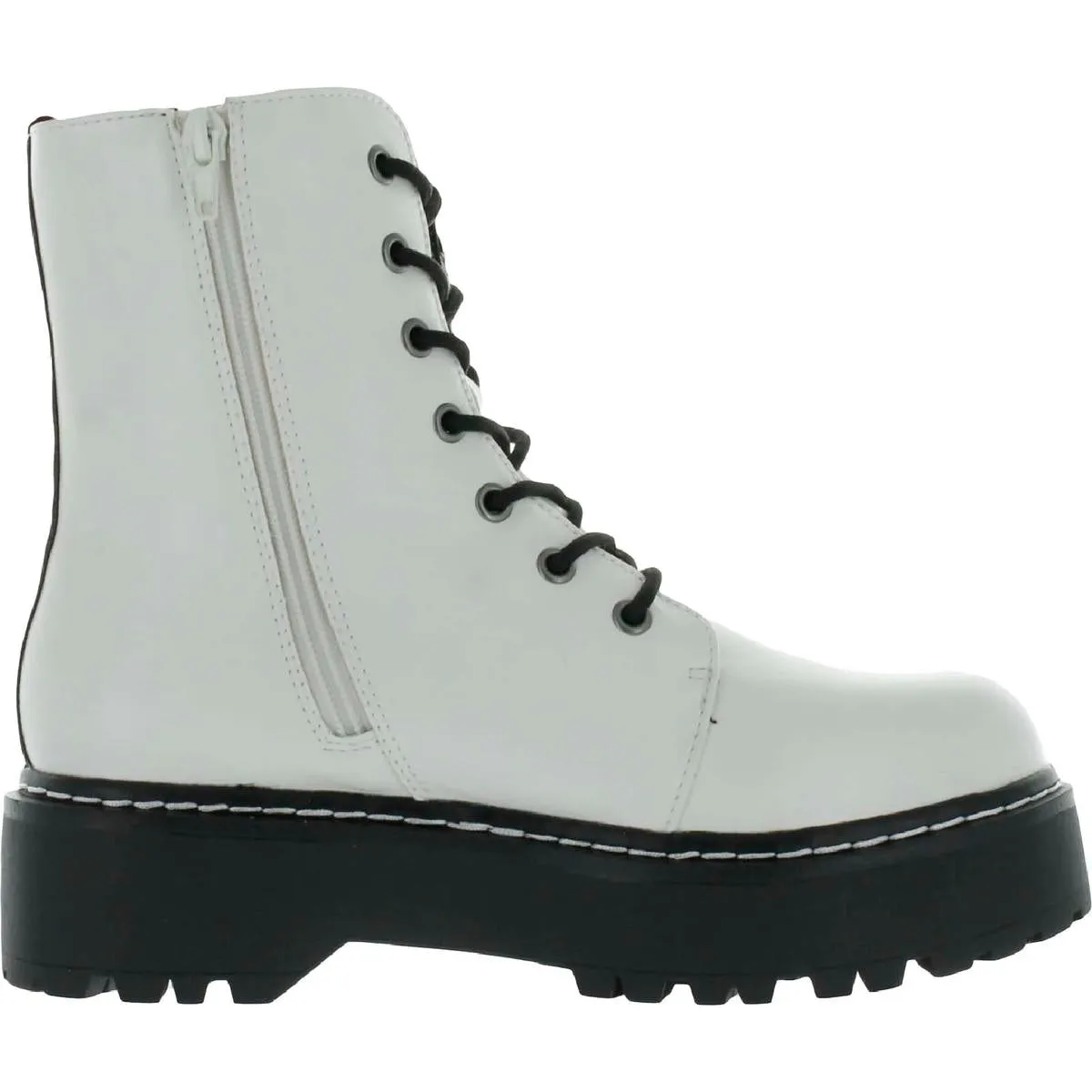 Arriele Womens Double Zipper Ankle Ankle Boots