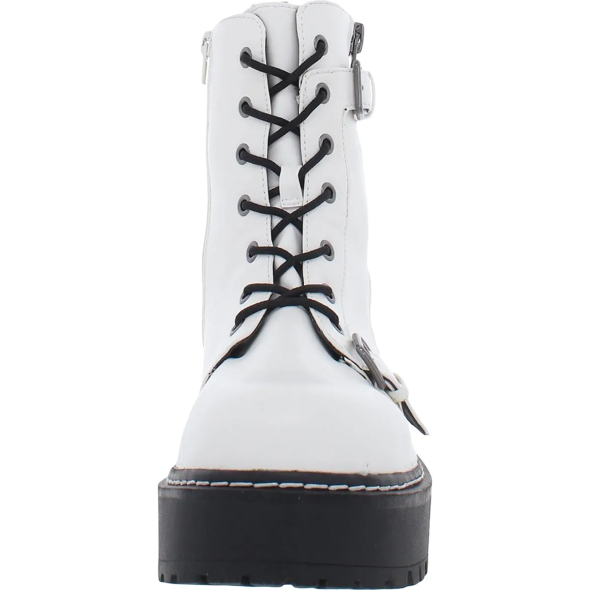 Arriele Womens Double Zipper Ankle Ankle Boots