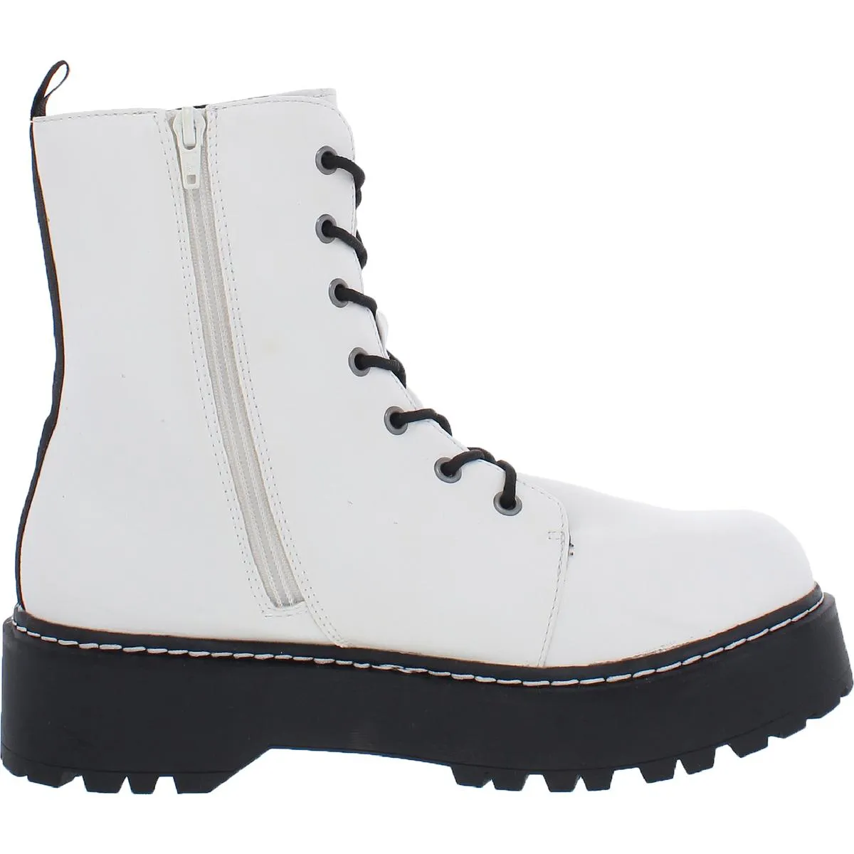 Arriele Womens Double Zipper Ankle Ankle Boots