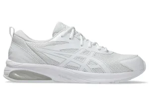 ASICS MENS GEL QUANTUM KEI WHITE/GREY RUNNING SHOES