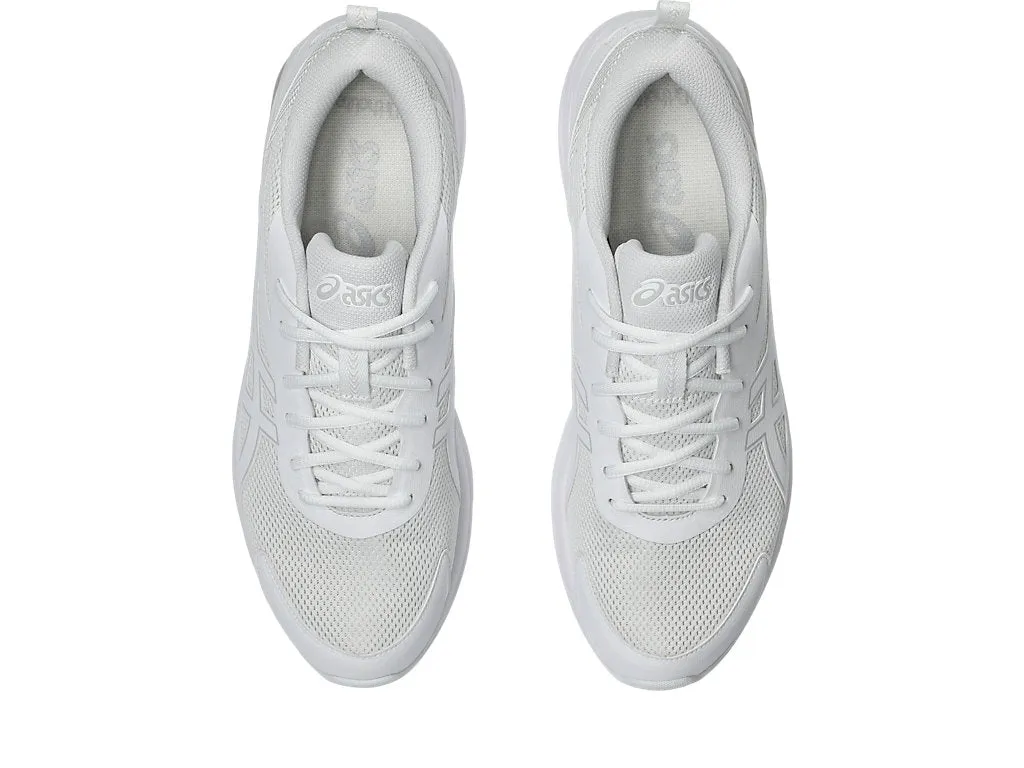 ASICS MENS GEL QUANTUM KEI WHITE/GREY RUNNING SHOES