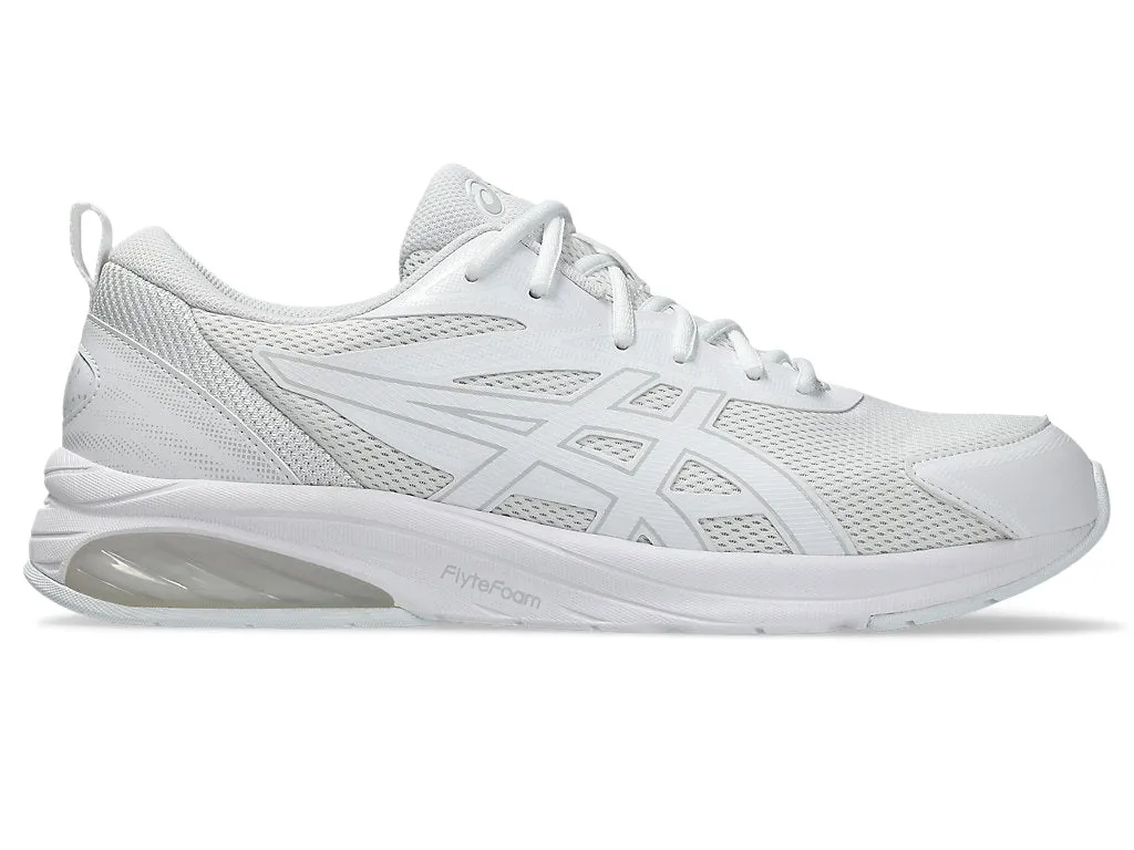 ASICS MENS GEL QUANTUM KEI WHITE/GREY RUNNING SHOES
