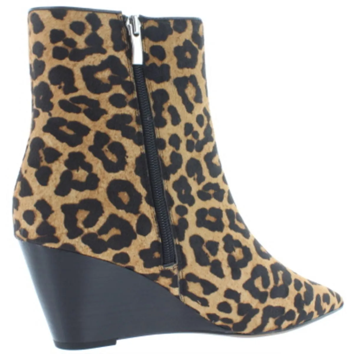 Athens 2 CH Womens Calf Hair Ankle Wedge Boots