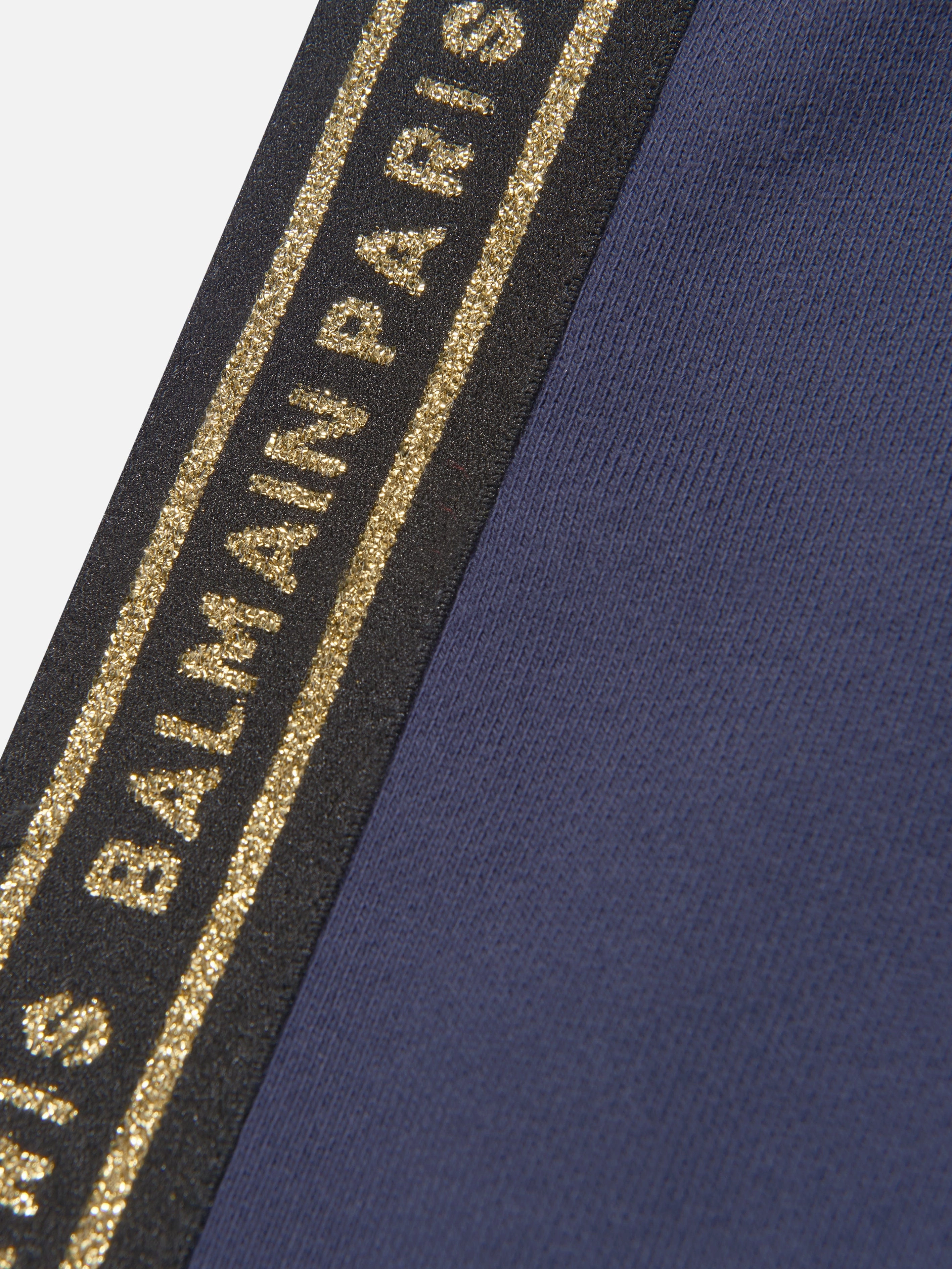 Balmain Baby Logo Joggers in Navy