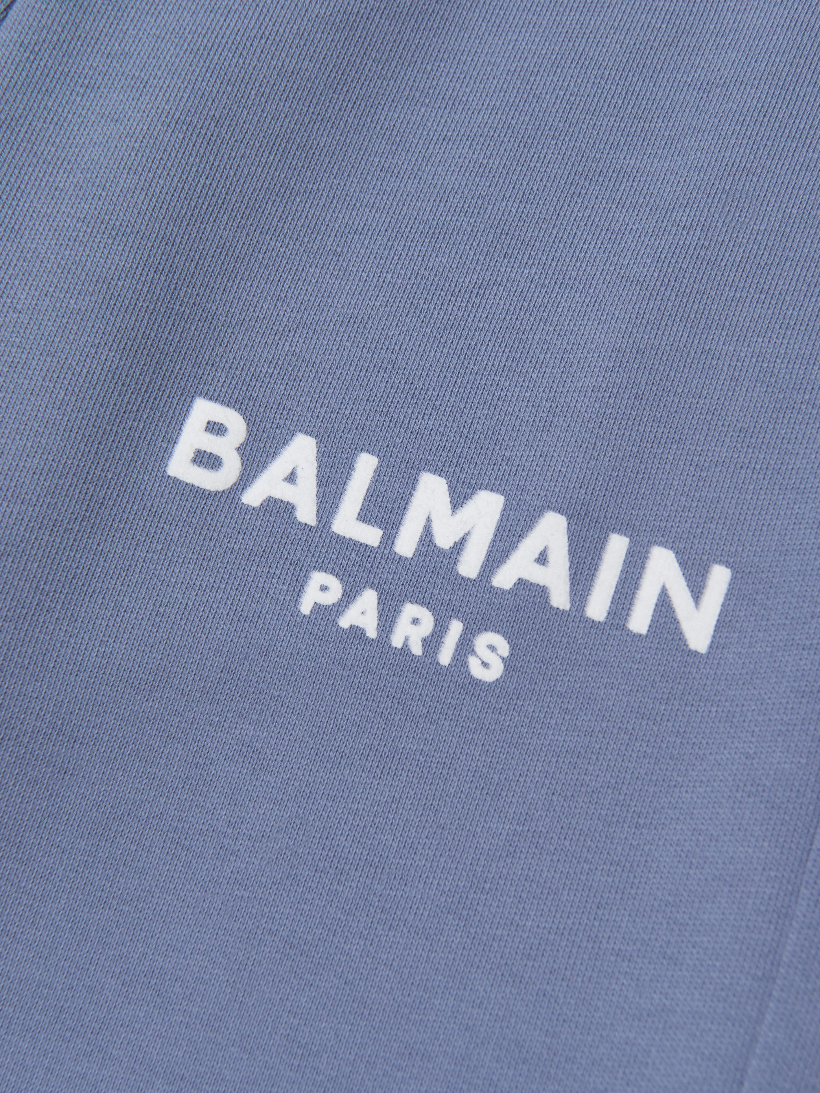 Balmain Boys Logo Joggers in Blue