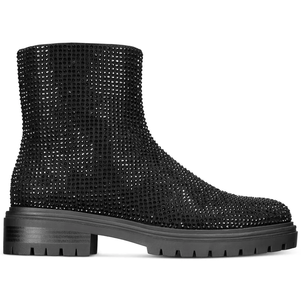 Beslana Womens Zipper Man Made Ankle Boots