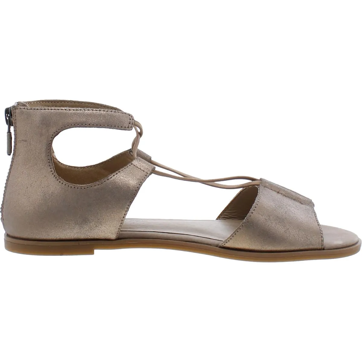 Bhfo Womens Comfort Flat Ankle Strap