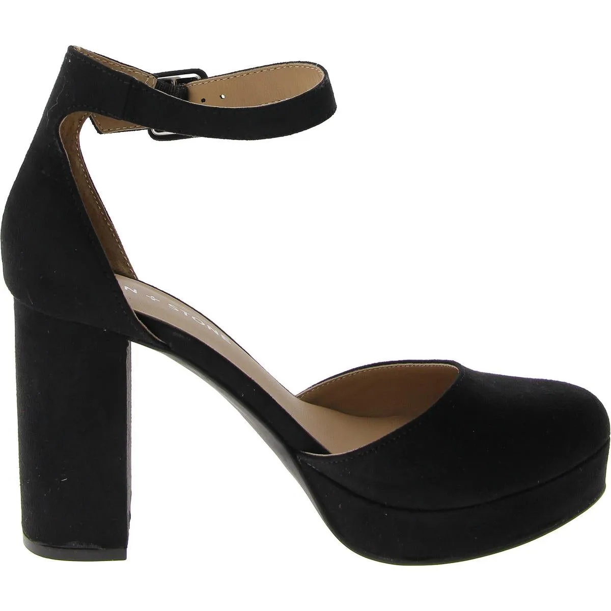 Birdey Womens Comfort Insole Round Toe Platform Heels