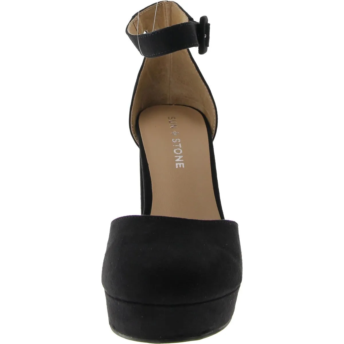 Birdey Womens Comfort Insole Round Toe Platform Heels