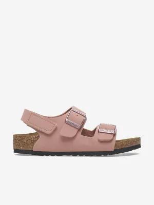 BIRKENSTOCK Girls Milano AS Sandals in Pink