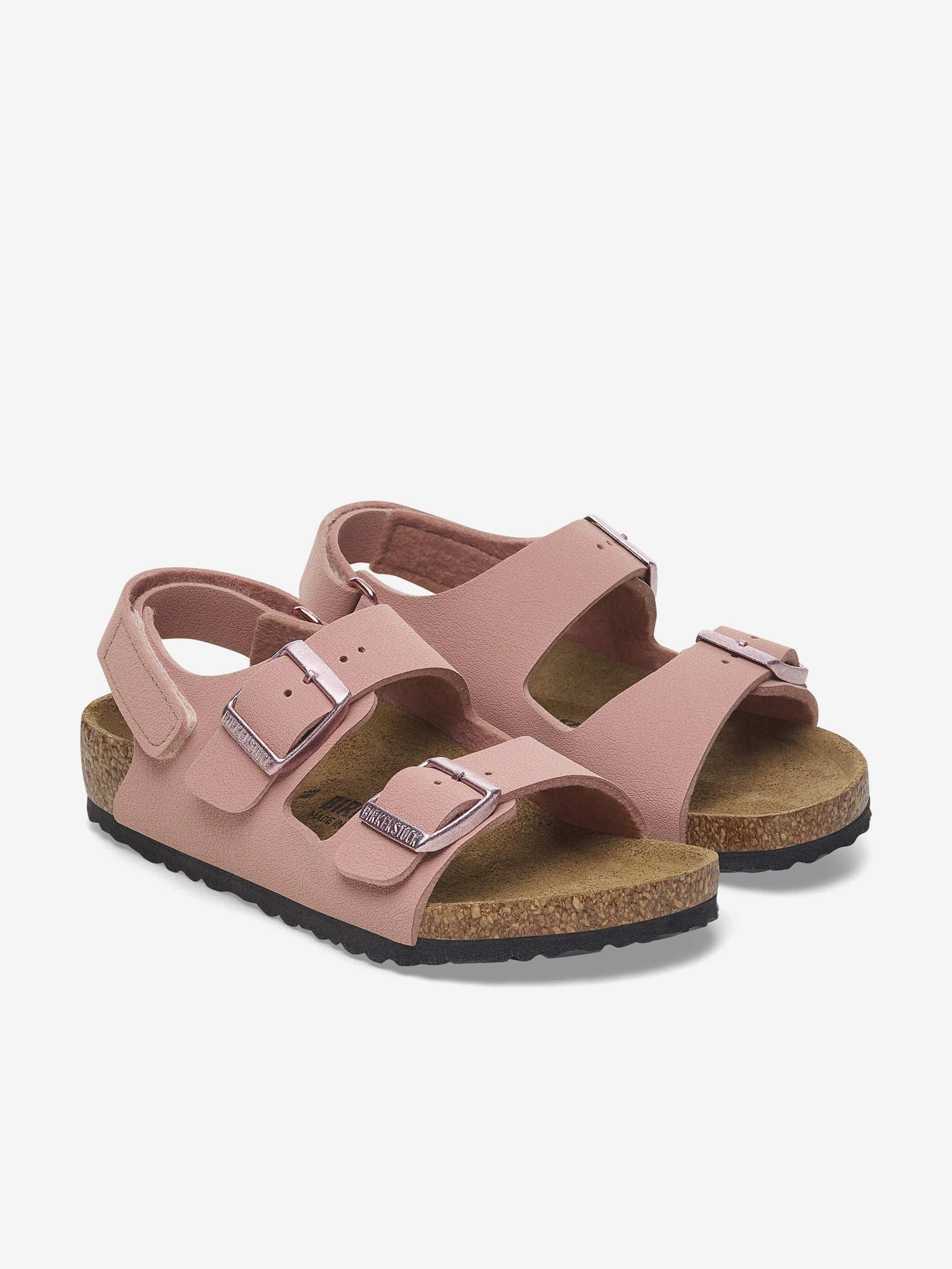 BIRKENSTOCK Girls Milano AS Sandals in Pink