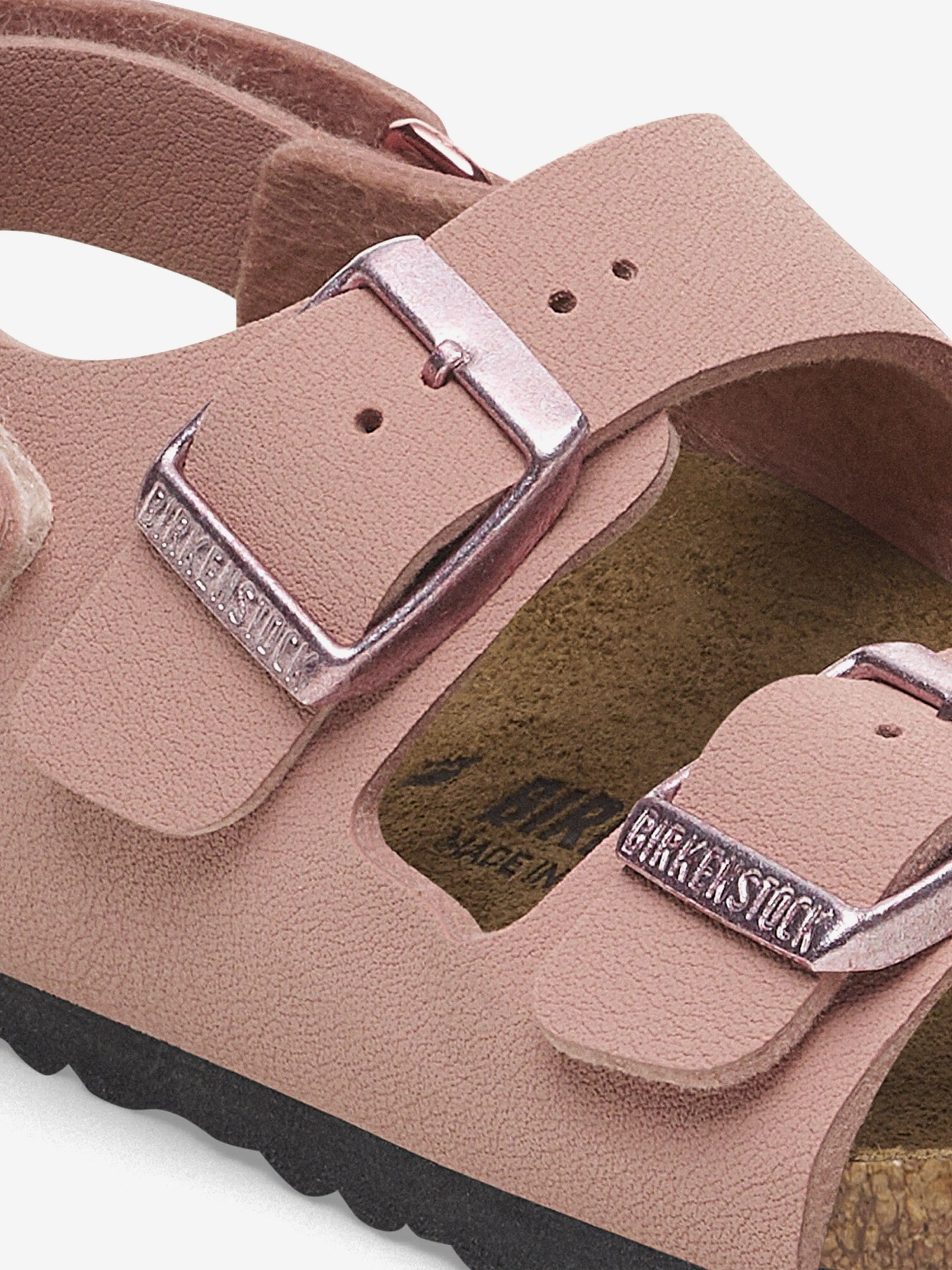 BIRKENSTOCK Girls Milano AS Sandals in Pink
