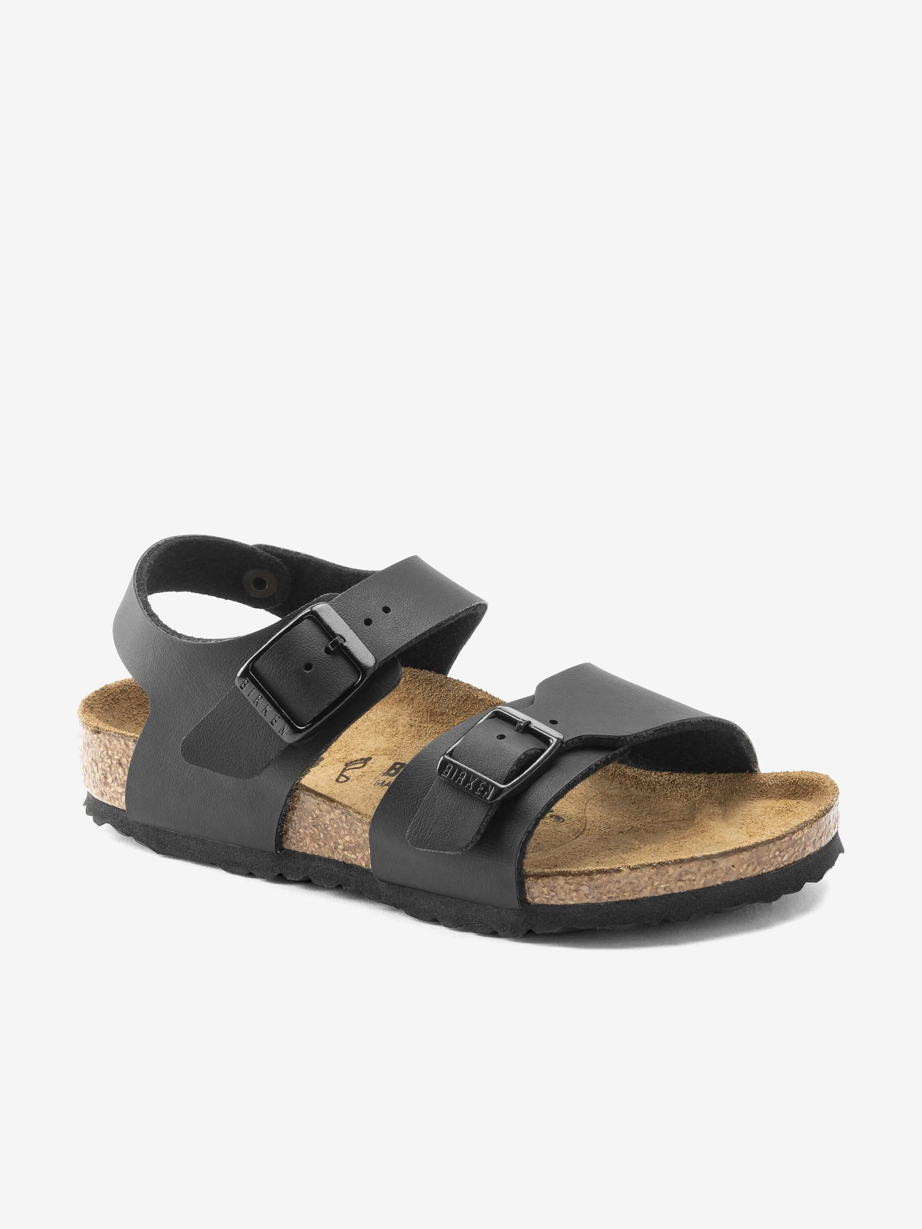 BIRKENSTOCK Kids New York Classic Sandals in Black