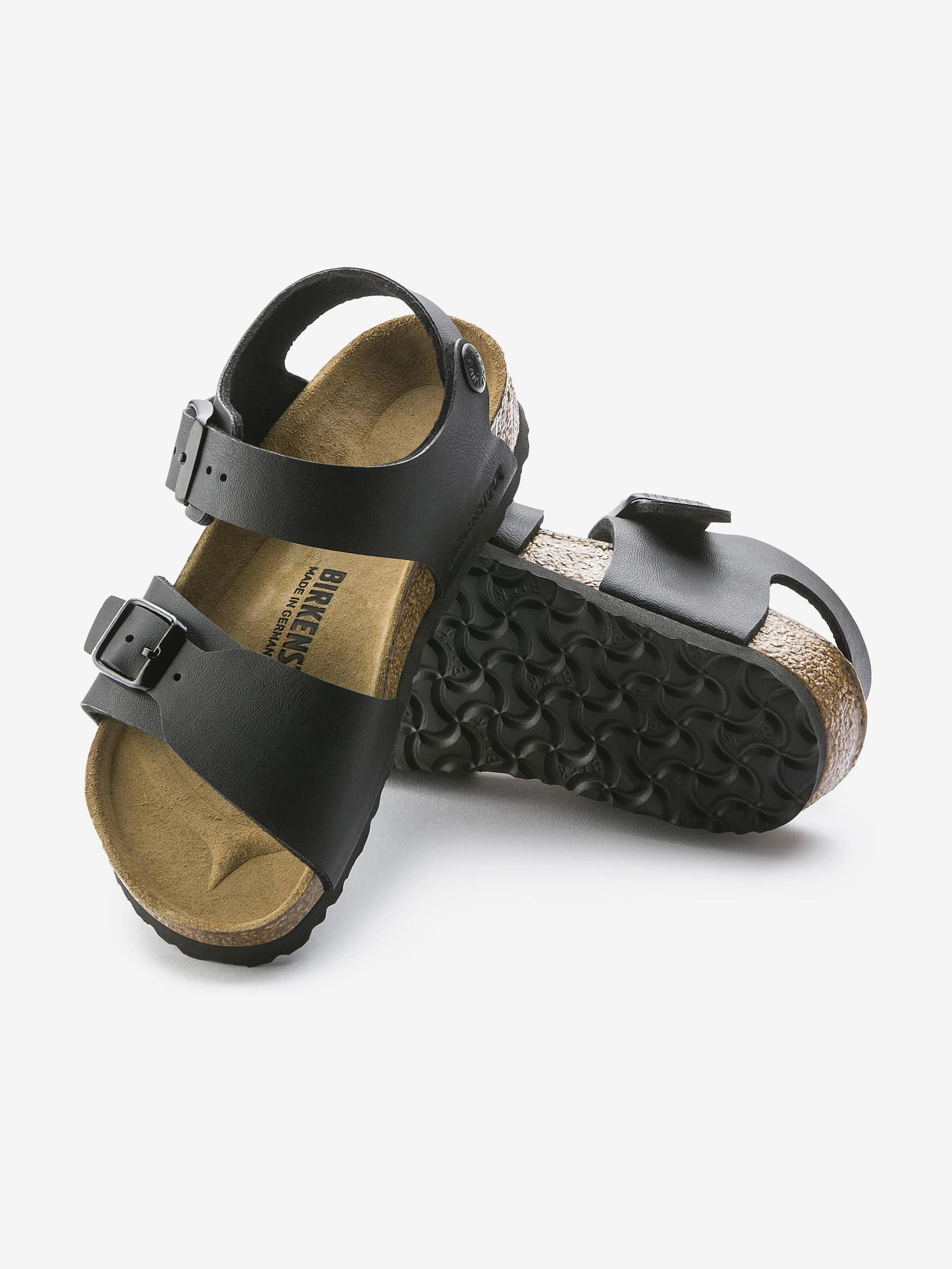 BIRKENSTOCK Kids New York Classic Sandals in Black