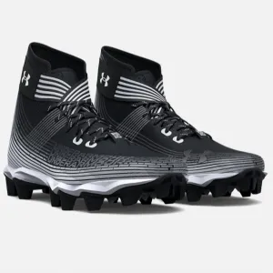 Boys' Highlight Franchise Jr. Football Cleats In Black/white