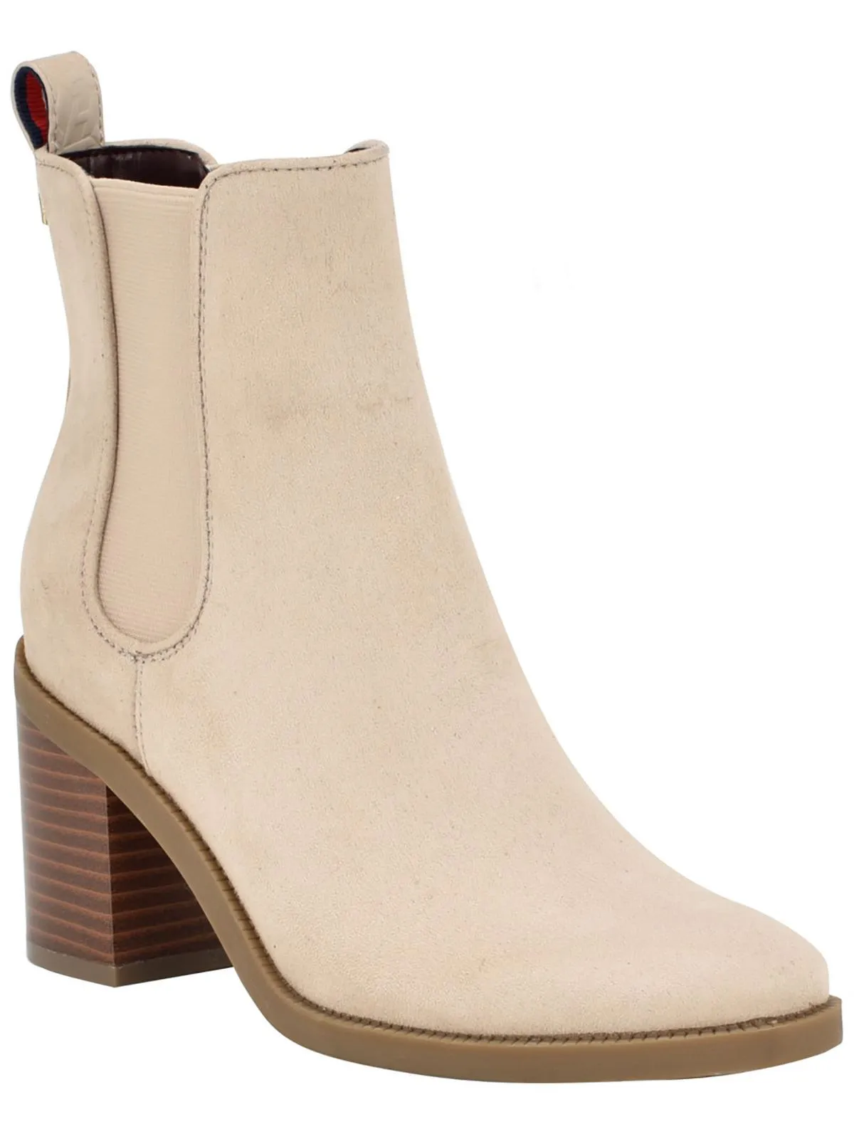 Brae2 Womens Faux Suede Round Toe Ankle Boots
