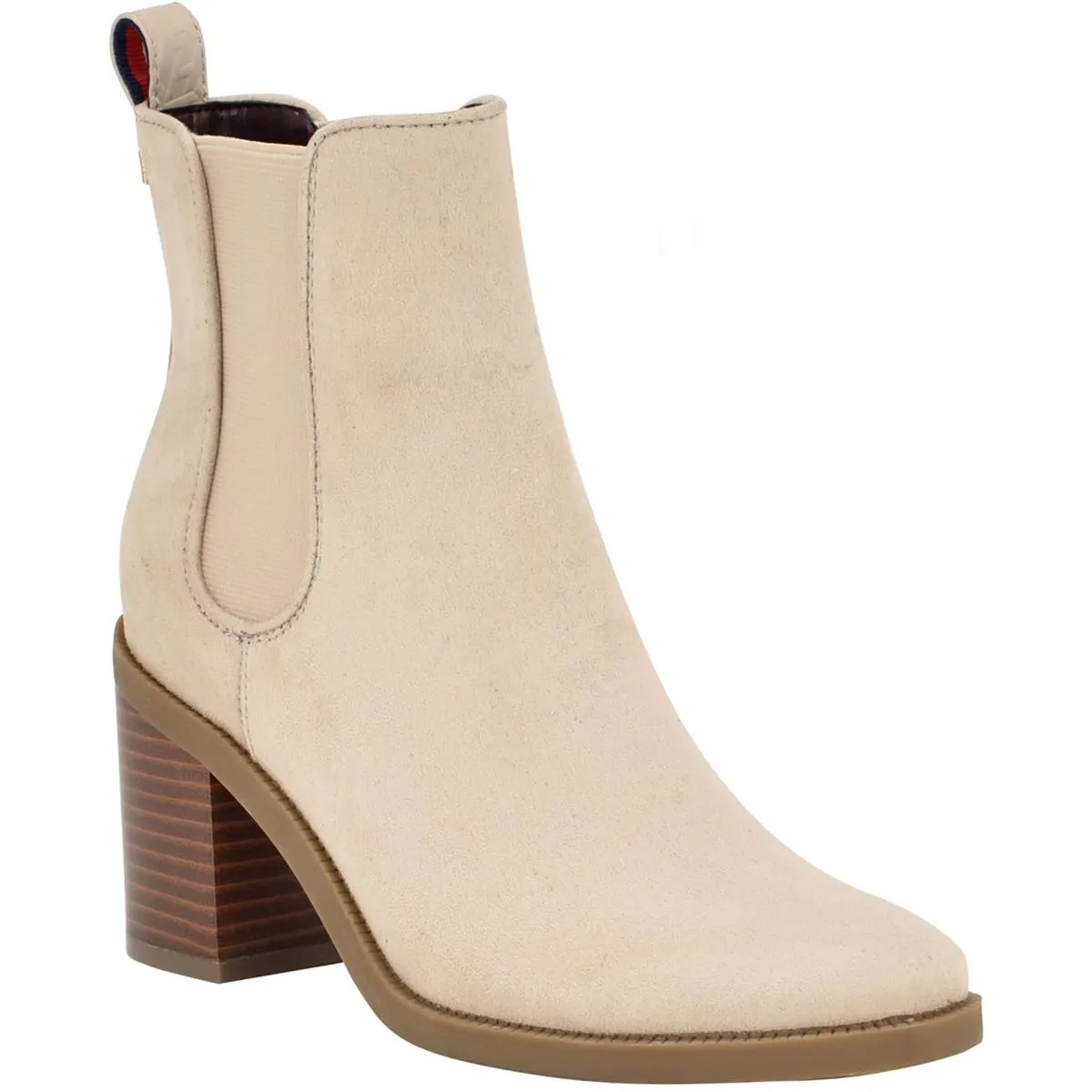 Brae2 Womens Faux Suede Round Toe Ankle Boots