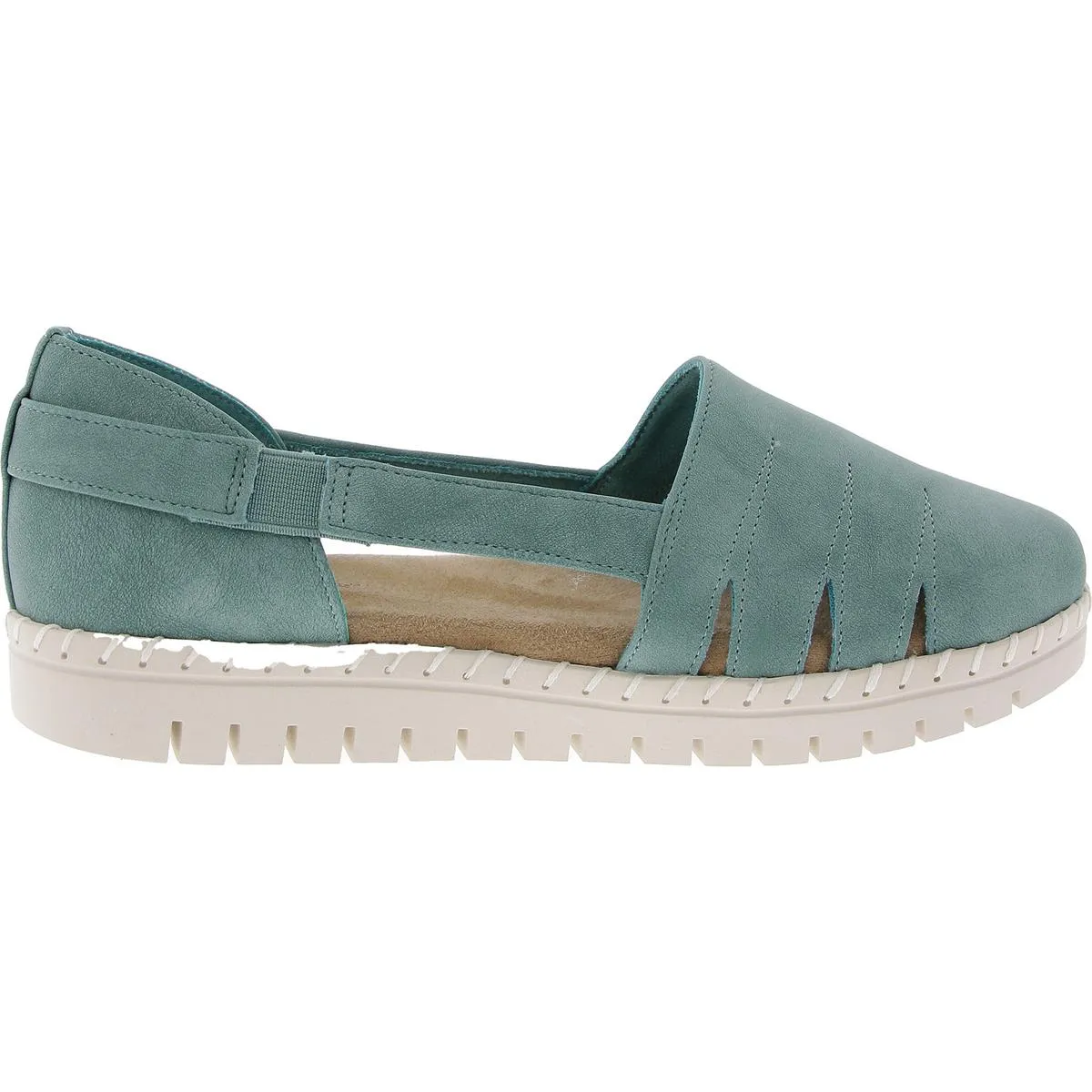 Bugdy Womens Strappy Manmade Flat Shoes