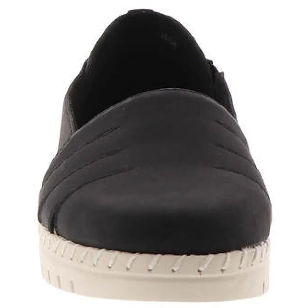 Bugsy Womens Faux Leather Comfort Flats