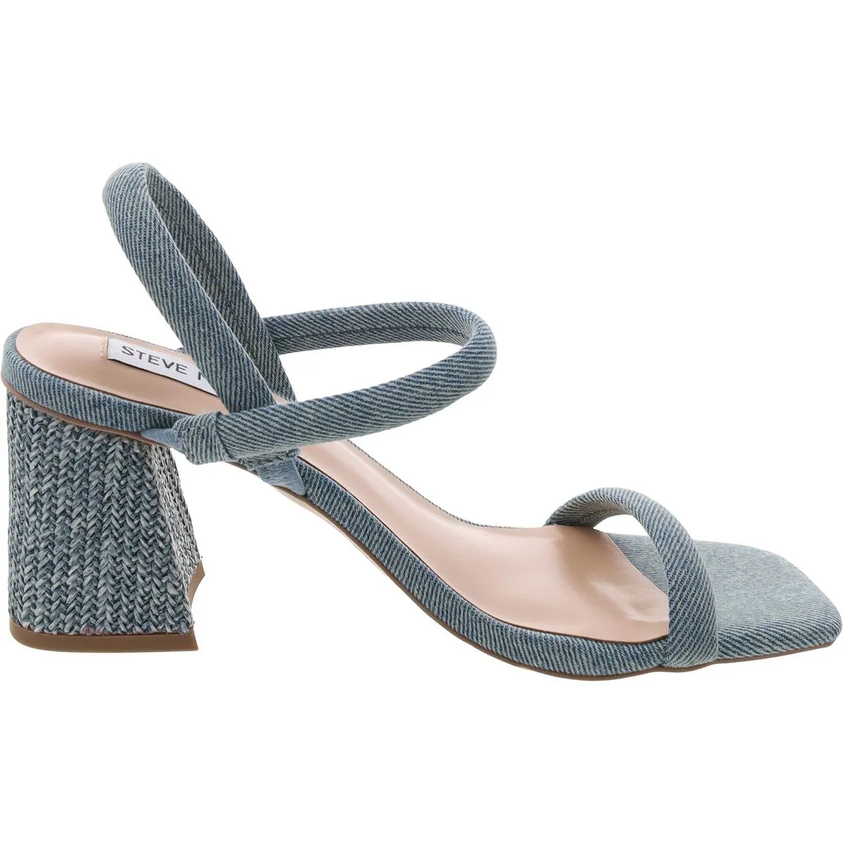 Carah Womens Denim Ankle Strap