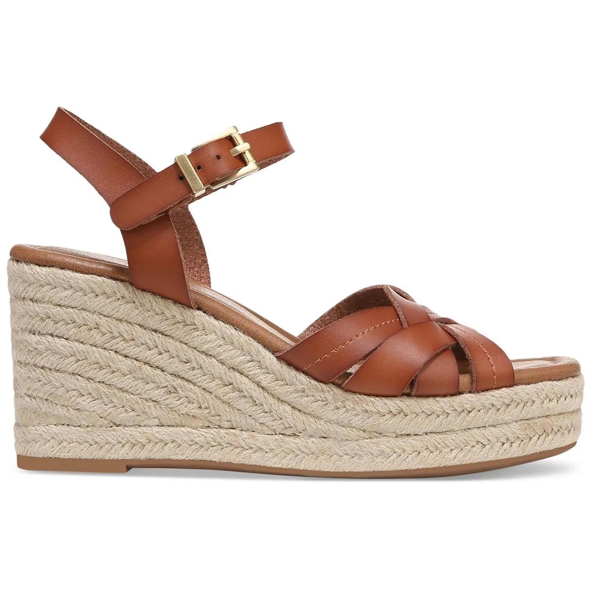 Carresp Womens Ankle Strap Wedge Espadrilles