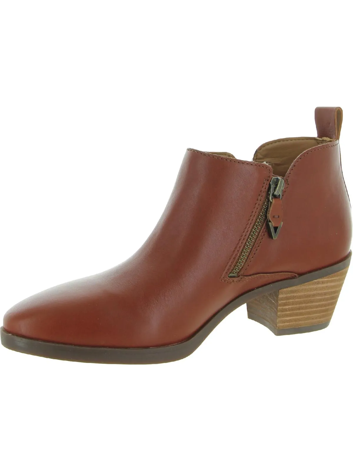 Cecily Womens Zipper Bootie Ankle Boots