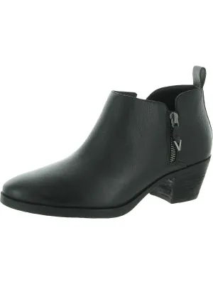 Cecily Womens Zipper Bootie Ankle Boots