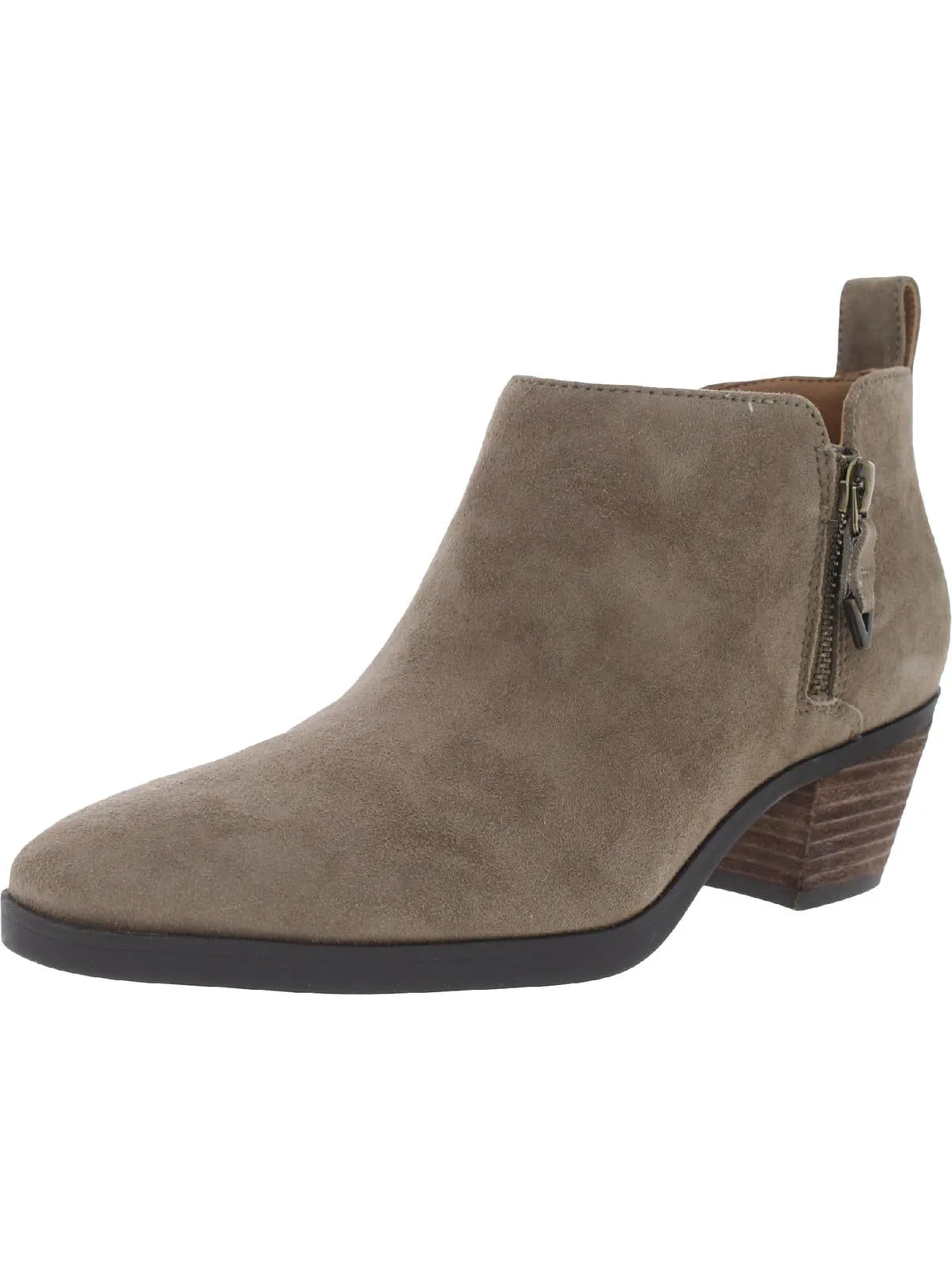 Cecily Womens Zipper Bootie Ankle Boots