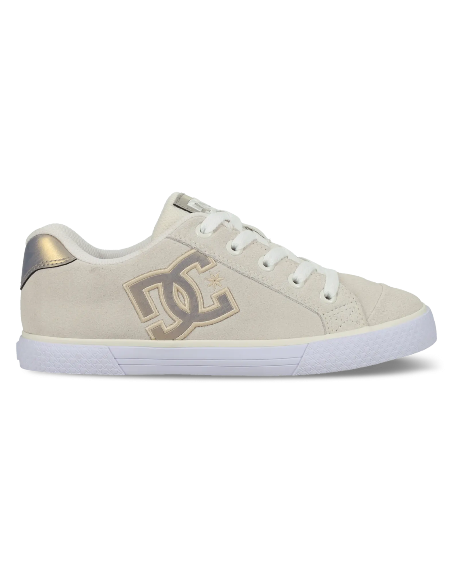 Chelsea Shoes in Gold Cream