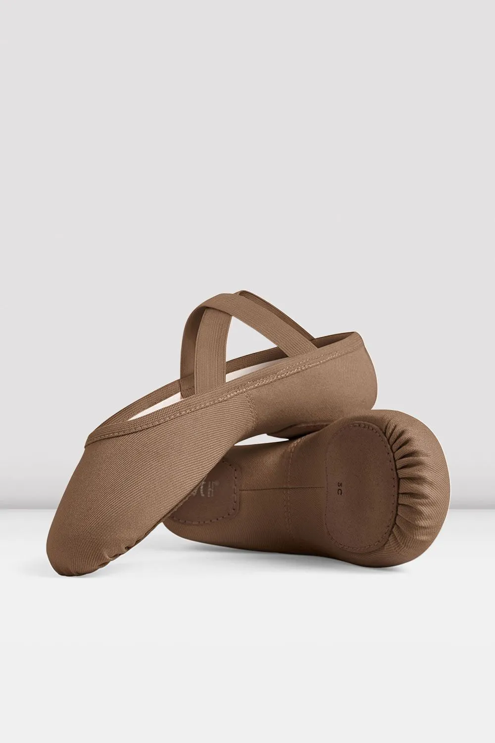 Childrens Performa Stretch Canvas Ballet Shoes