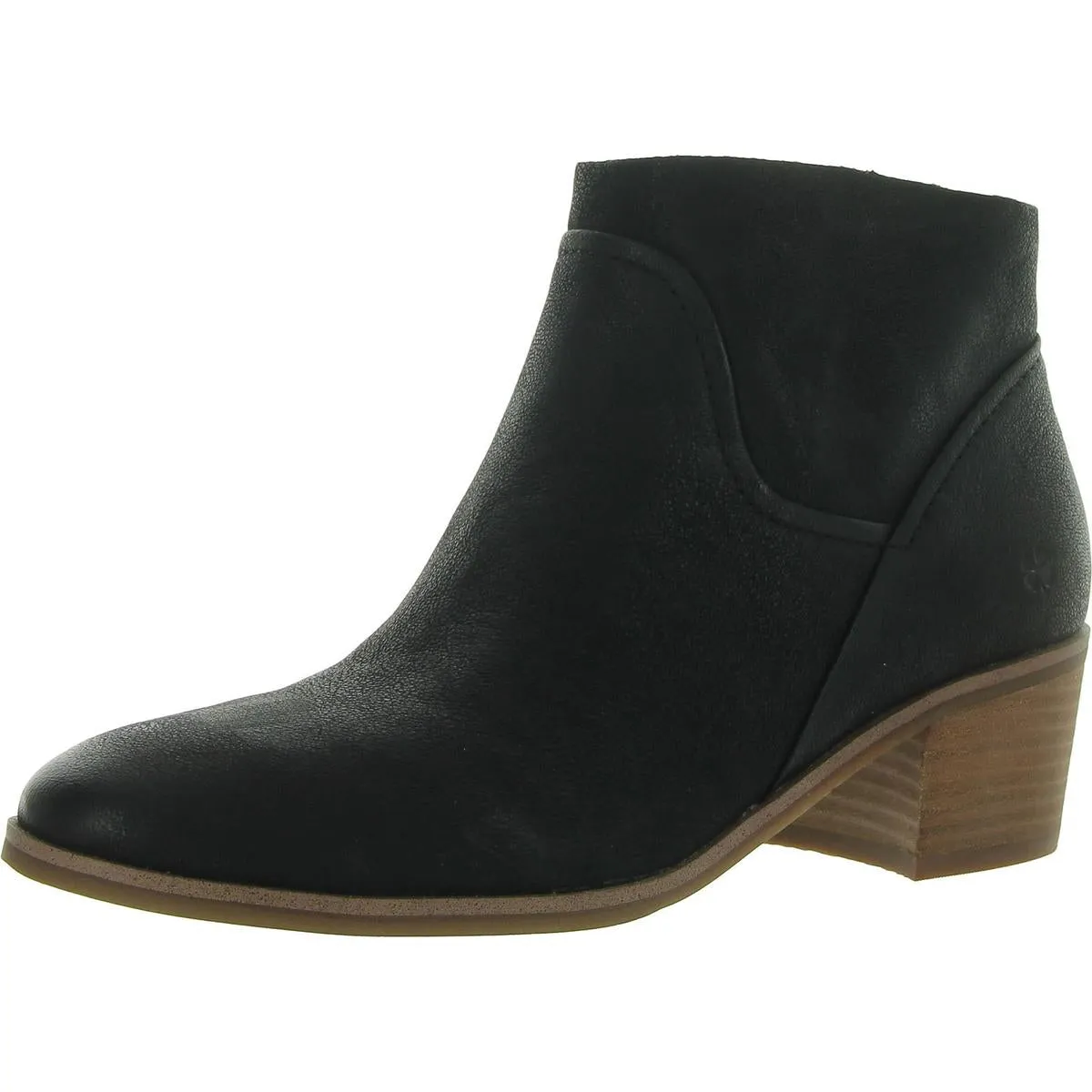 CLARAL Womens Leather Upper Leather Ankle Boots