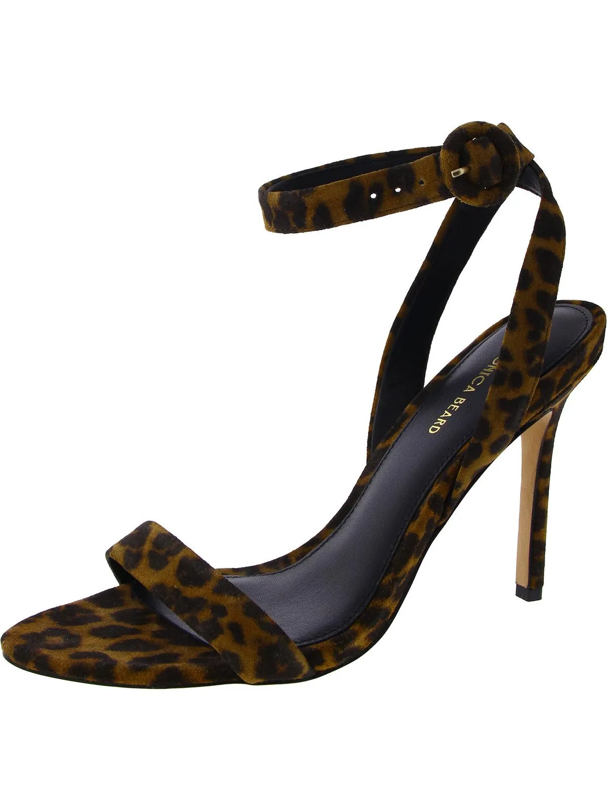 Darcelle Sing Womens Suede Ankle Strap Heels