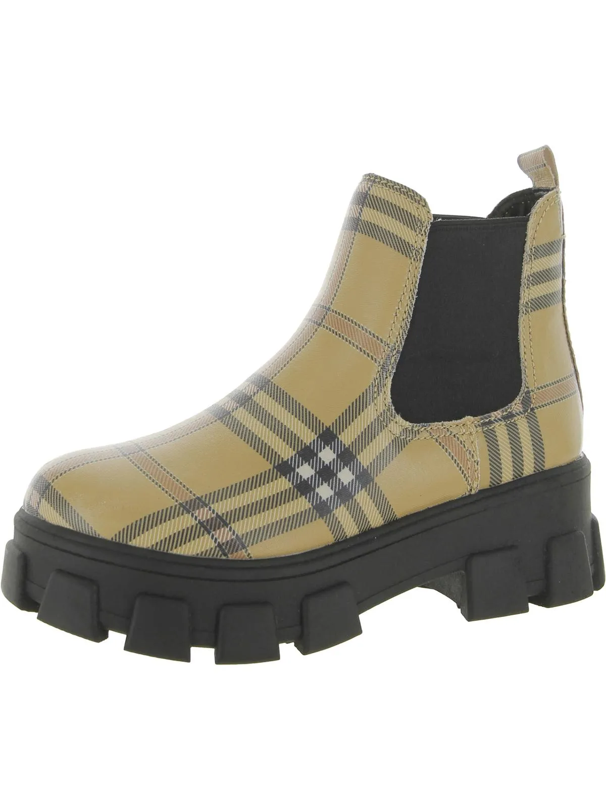 Darielle Womens Padded Insole Platform Ankle Boots